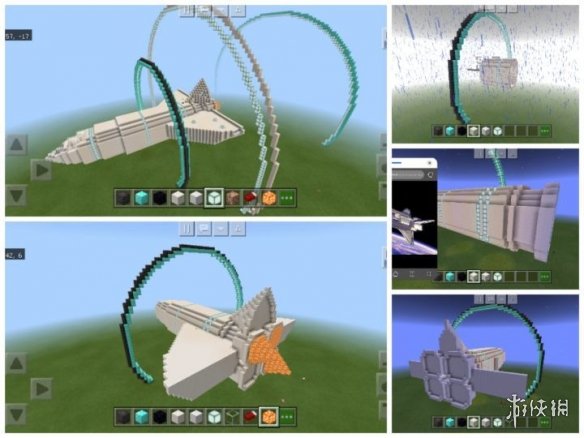 我的世界手游放胆去造第二期 我的世界手游太空建造赛精选作品展示-游侠手游